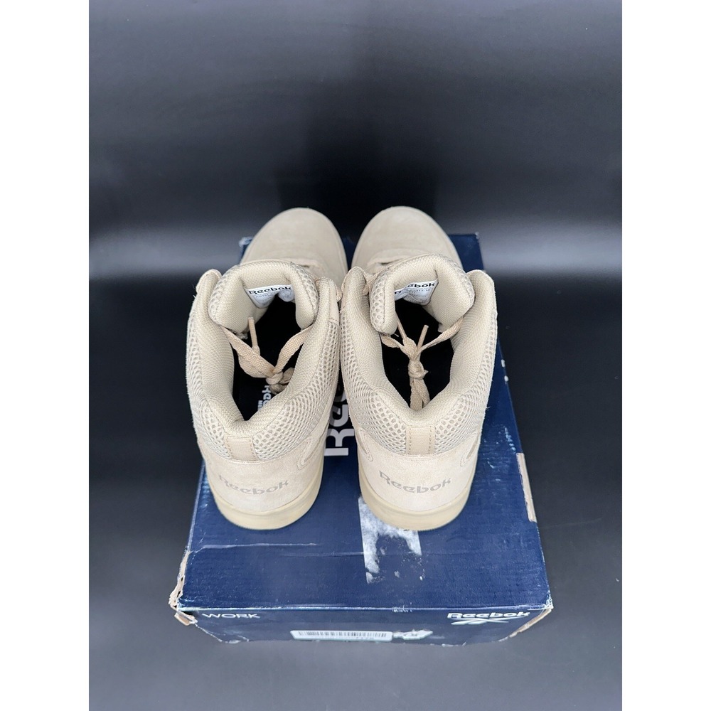 Reebok BB4500 Work Men 7W Tan Suede Composite Toe Safety Sneakers RB2950 EH SR - Picture 7 of 12
